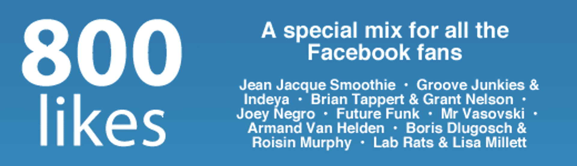 800 One Phat DJ Facebook Fans